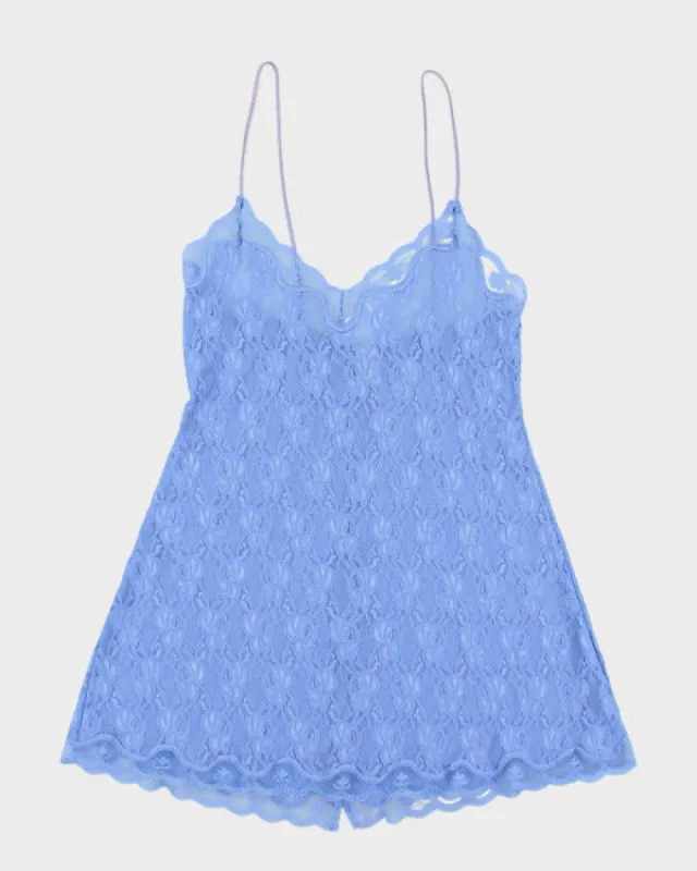 La Senza Purple Lace Slip - XL sold by Rokit