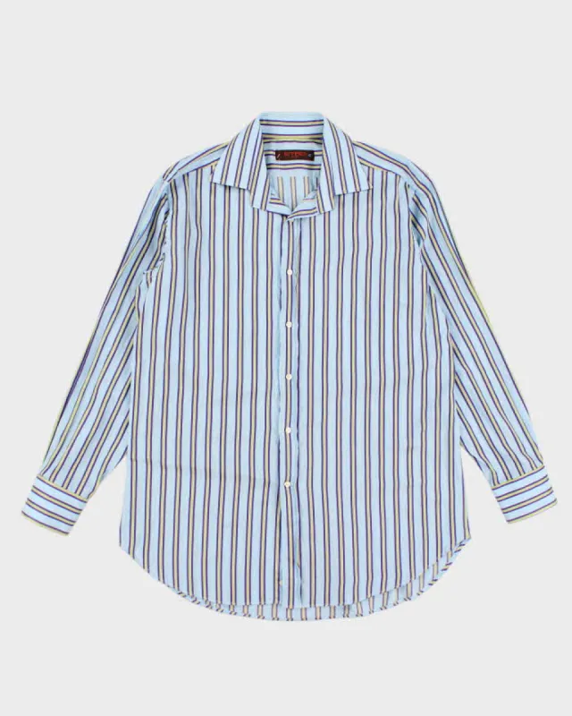 Y2k 00s Etro Stripe Shirt - M sold by Rokit