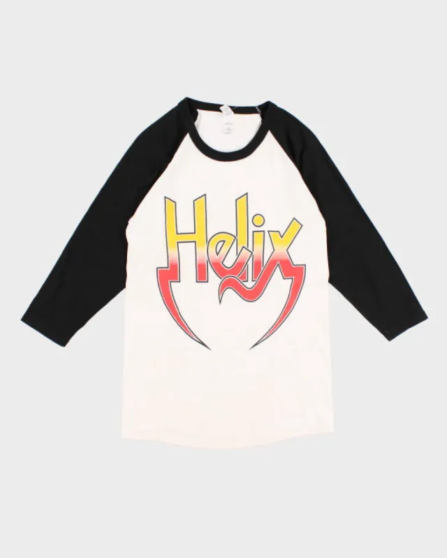 Men's Helix Rock Inspired Longsleeve T-Shirt - S sold by Rokit