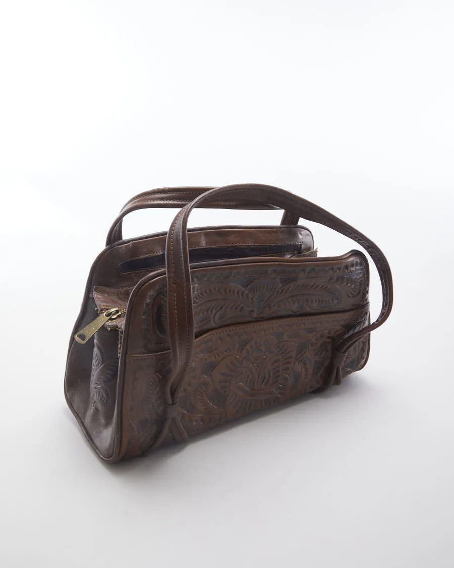 Thrashed 70's Western Leather Bag sold by Rokit product image thumbnail 2