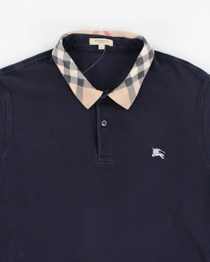 Vintage Y2K Burberry Nova Check Polo Shirt - L sold by Rokit product image thumbnail 3