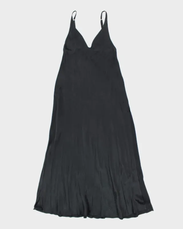 Vintage 90s Silk & Satin Slip Dress - M sold by Rokit