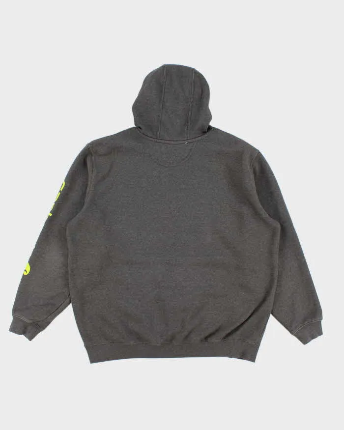 Carhartt Oversized Dark Grey Hoodie - XL sold by Rokit product image thumbnail 2