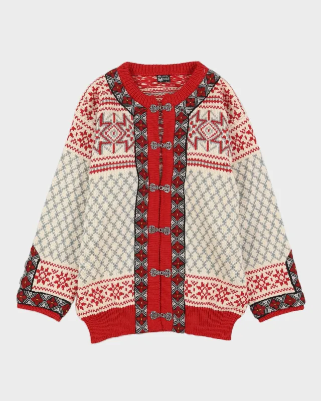 Dale Of Norway Cream Knitted Cardigan - S sold by Rokit