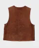 Men's Vintage Western Suede Vest - M sold by Rokit