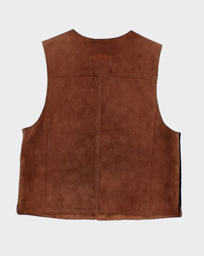 Men's Vintage Western Suede Vest - M sold by Rokit product image thumbnail 2