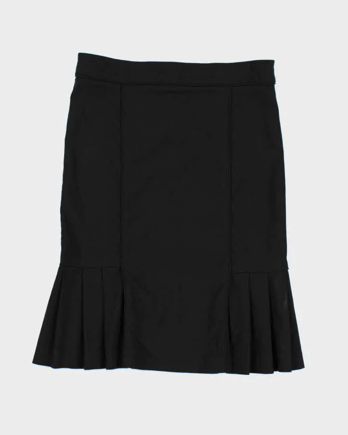 Y2k 00s Le Chateau Black Suit Skirt - W30 sold by Rokit
