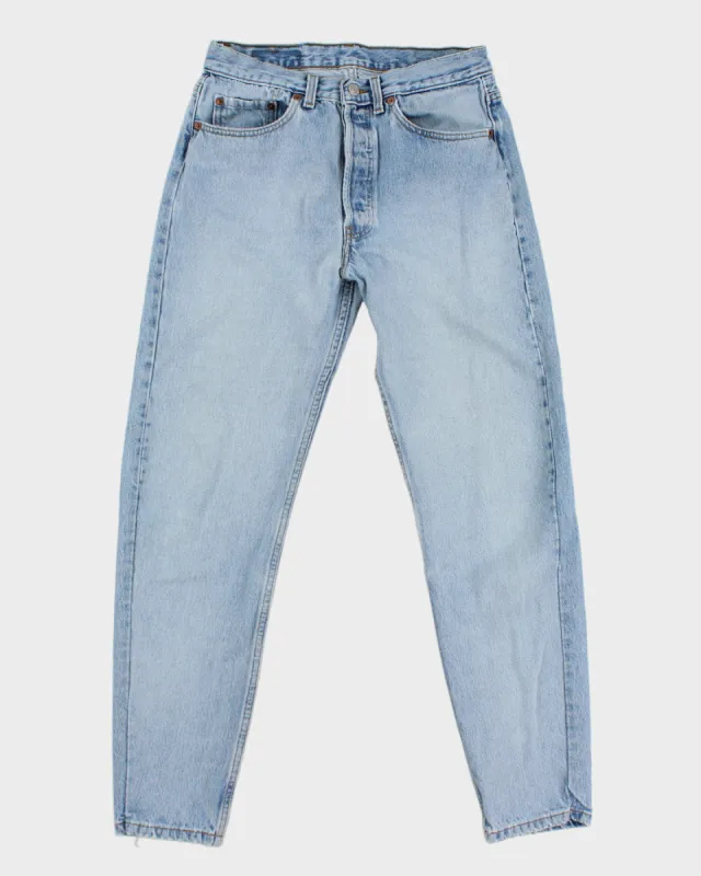 Vintage 90s Levi's Lightwash Denim 501 Jeans - W26 L28 sold by Rokit