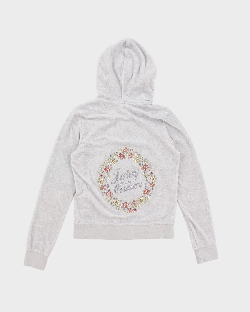 Y2K Juicy Couture Bedazzled Track Jacket - S sold by Rokit product image thumbnail 2