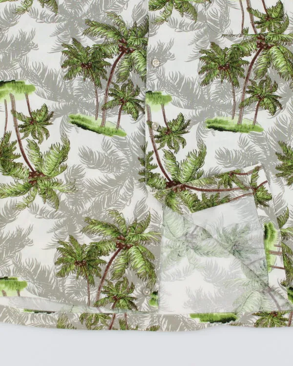 Vintage Puritan Tree Printed Hawaiian Shirt - XL sold by Rokit product image thumbnail 4
