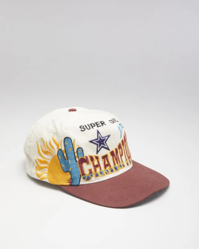 Vintage 96 Super Bowl Dallas Cowboys xxx Champions Snapback sold by Rokit