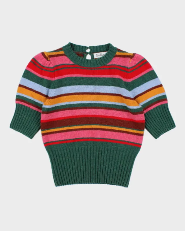 Rachel Antonoff Wool Blend Stripe Jumper - S sold by Rokit