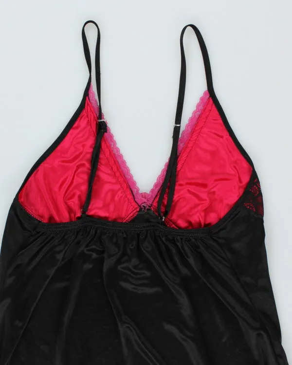 Y2k 00s Black Slip Dress - M sold by Rokit product image thumbnail 4