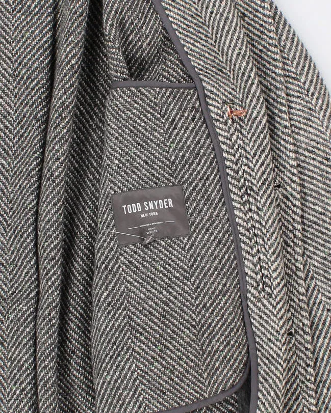 Men's Todd Snyder Wool Blend Grey Over Coat - M sold by Rokit product image thumbnail 5