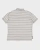 Ralph Lauren Grey Stripe Polo - L sold by Rokit