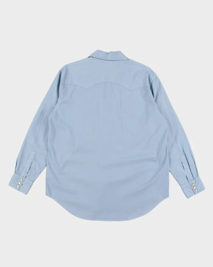 Vintage 90s Lucky Brand Blue Western Shirt - XL sold by Rokit product image thumbnail 2