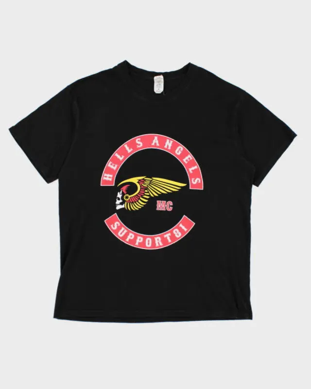 Hells Angels Graphic T-shirt - XL sold by Rokit
