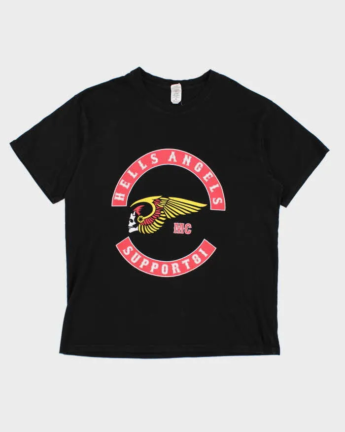 Hells Angels Graphic T-shirt - XL sold by Rokit