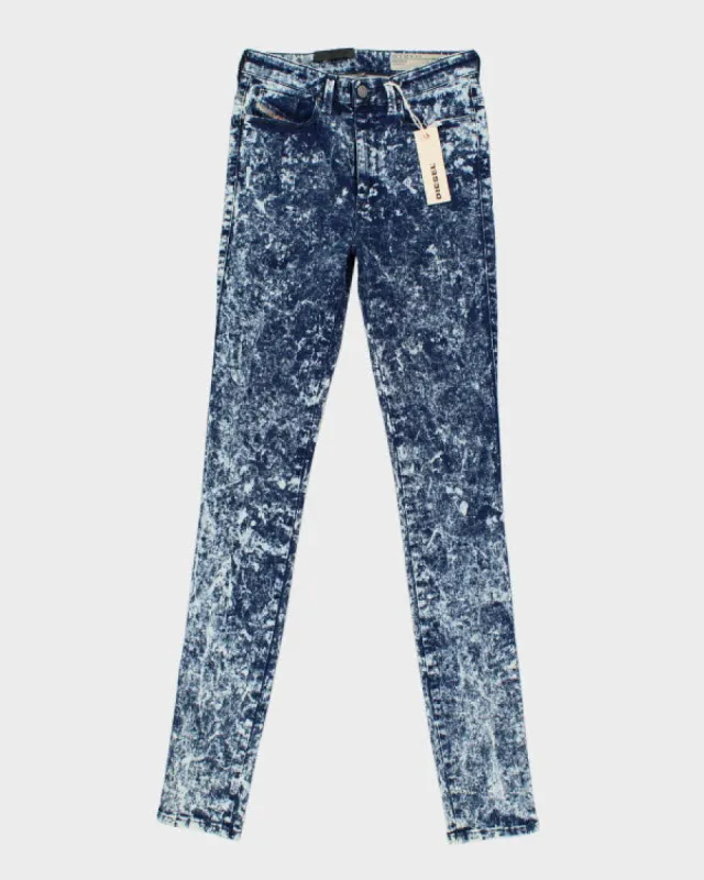 Deadstock Diesel Skinzee Super Skinny Jeans - W25 L32 sold by Rokit