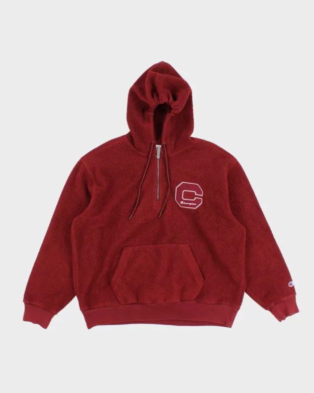 Champion Red Borg Hoodie - L sold by Rokit