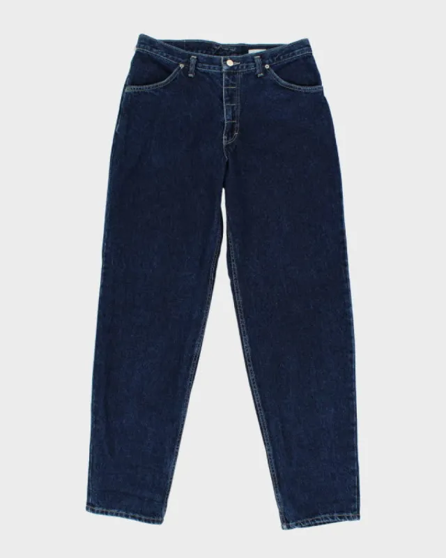 Vintage Silver Dark Wash Jeans - W34 L34 sold by Rokit