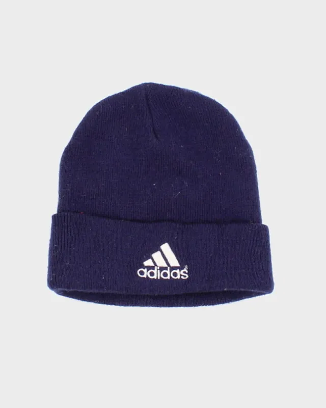 Vintage Adidas Navy Beanie sold by Rokit