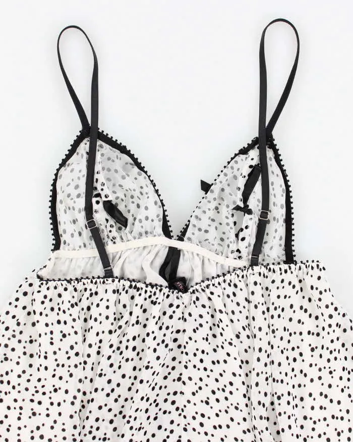 Y2k 00s Victoria's Secret Polka Dot Cami - L sold by Rokit product image thumbnail 4
