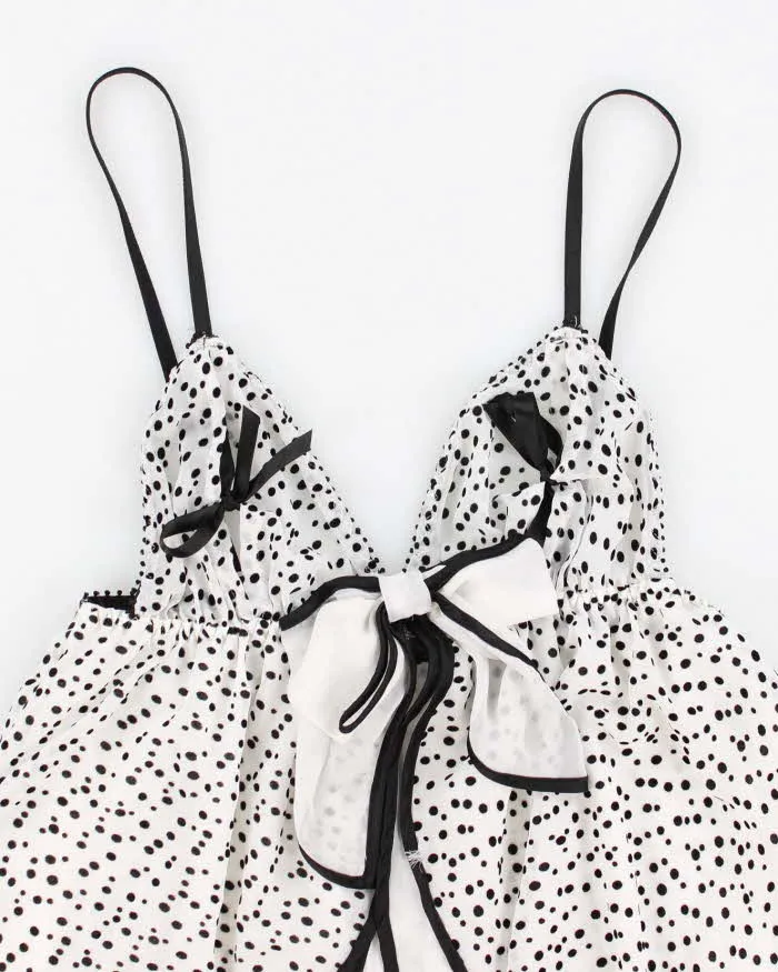 Y2k 00s Victoria's Secret Polka Dot Cami - L sold by Rokit product image thumbnail 3