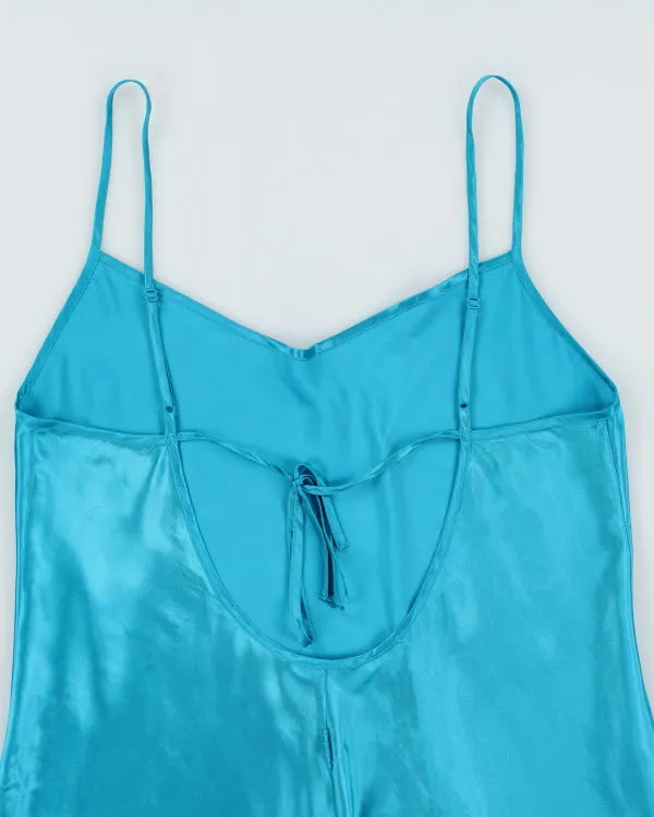 Y2k 00s La Senza Blue Slip Dress - XL sold by Rokit product image thumbnail 4
