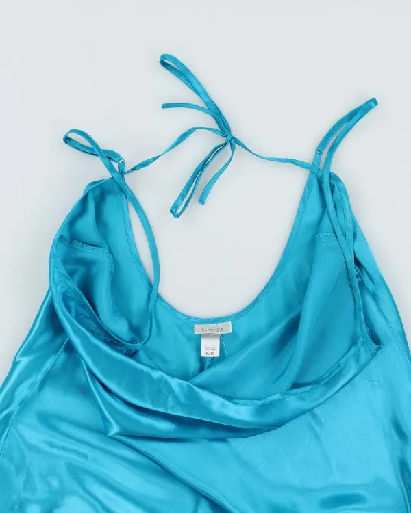Y2k 00s La Senza Blue Slip Dress - XL sold by Rokit product image thumbnail 3