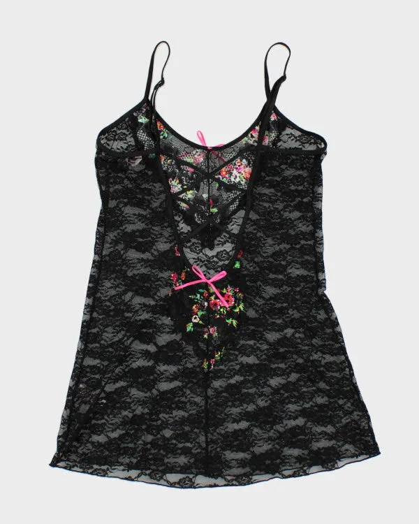 Y2k 00s La Vie En Rose Lace Cami - S sold by Rokit product image thumbnail 2