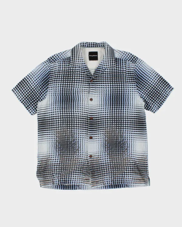 Vintage Tommy Bahama Silk Pattern Shirt - L sold by Rokit