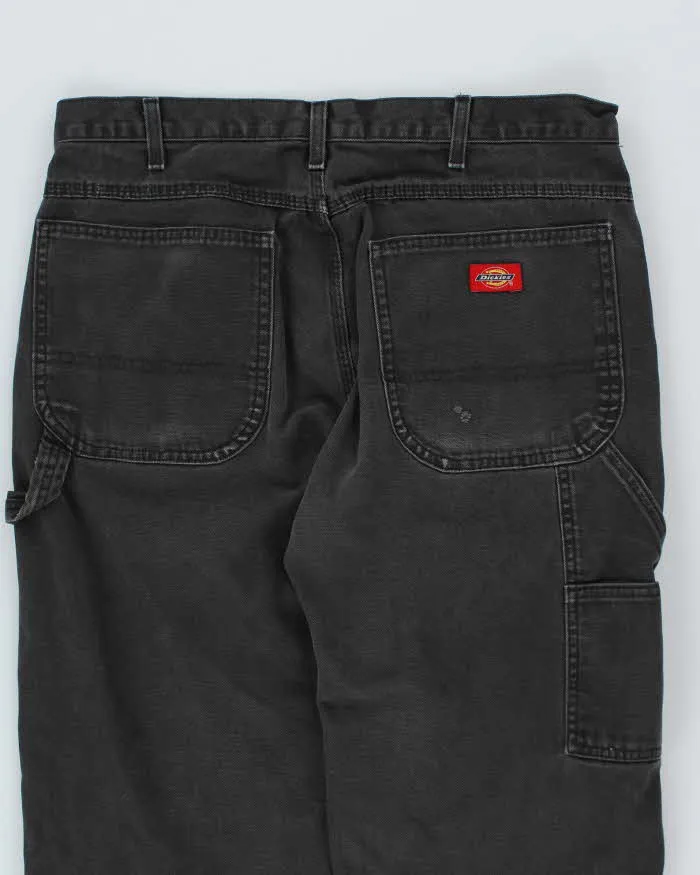 Dickies Black Workwear Trousers W34 L28 sold by Rokit product image thumbnail 4