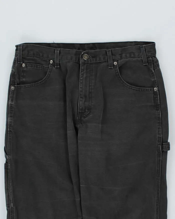 Dickies Black Workwear Trousers W34 L28 sold by Rokit product image thumbnail 3