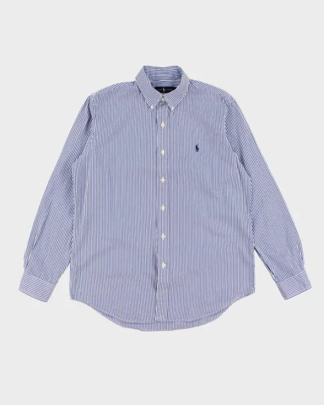 Ralph Lauren Stripe Long Sleeve Shirt - M sold by Rokit
