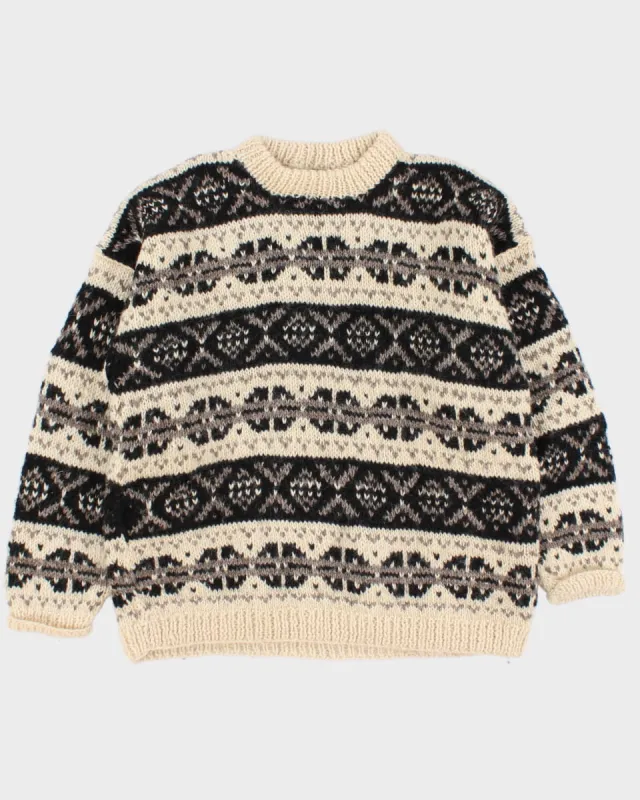 Vintage Wool Knit Jumper - L - XL sold by Rokit