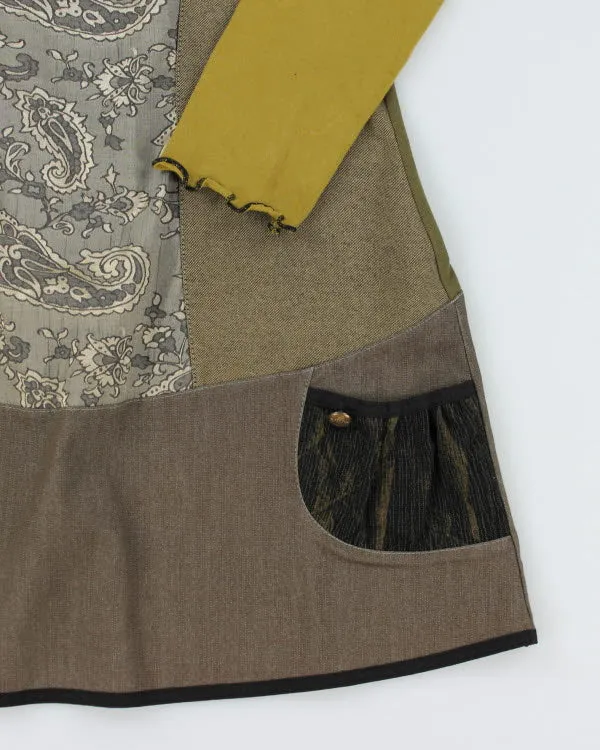 Vintage Y2k 00s Kollontai Khaki Dress - XL sold by Rokit product image thumbnail 4