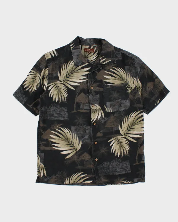 Vintage Island Retreat Printed Hawaiian Shirt - M sold by Rokit