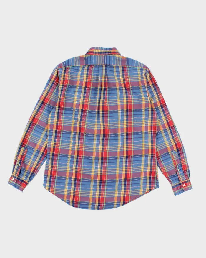 Vintage 90s Ralph Lauren Multicoloured Check Shirt - L sold by Rokit product image thumbnail 2
