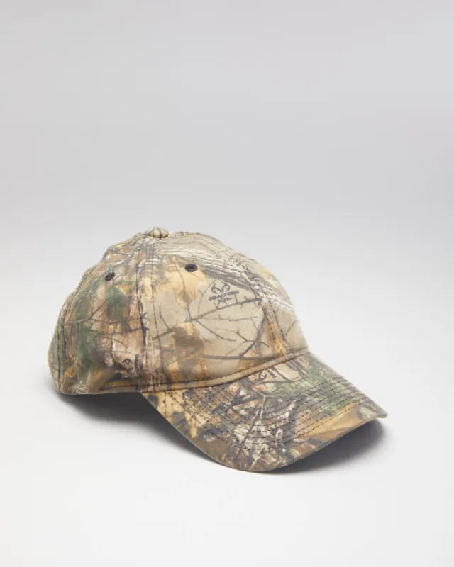 Y2k 00s Real Tree Camouflage Baseball Cap made by Rokit