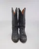 Vintage Black Cowboy Boots - UK4 sold by Rokit