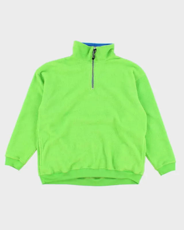 00s Max Active Lime Green Fleece - XL sold by Rokit