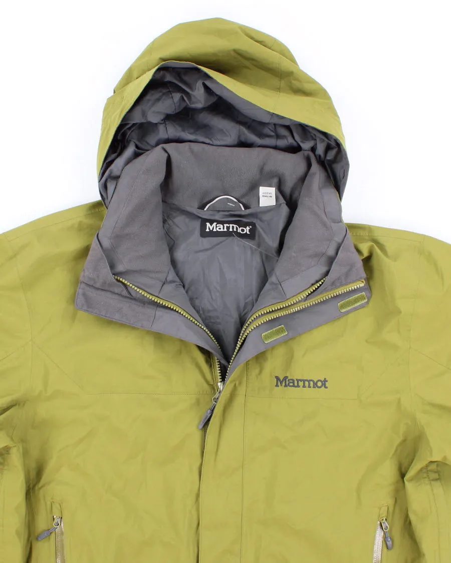 Mens Green Marmot Gore-Tex Hooded Jacket - L sold by Rokit product image thumbnail 3