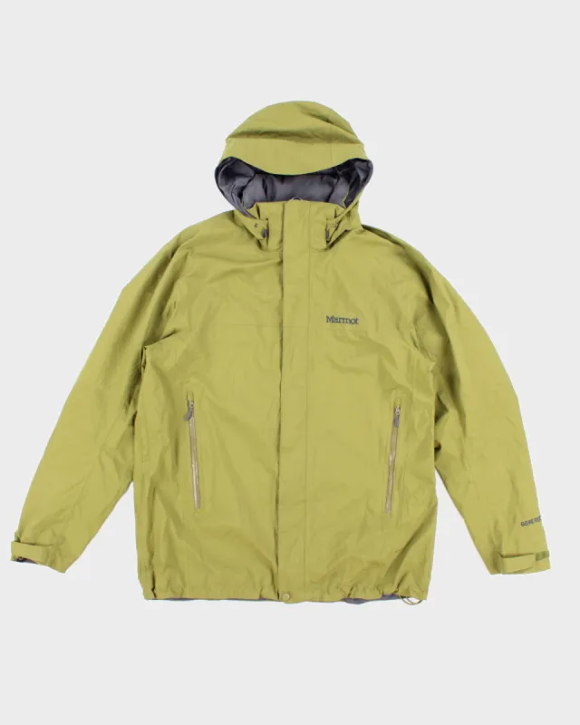 Mens Green Marmot Gore-Tex Hooded Jacket - L sold by Rokit