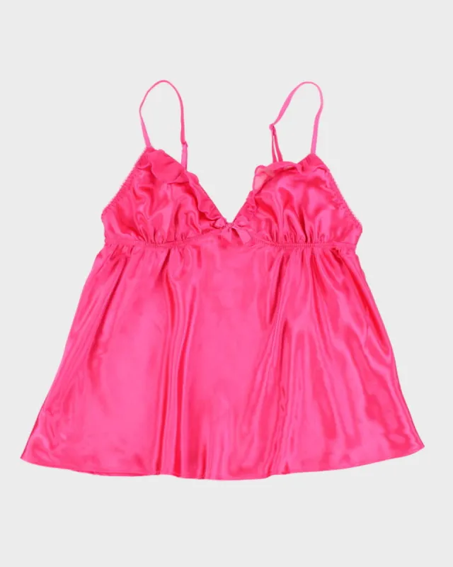 Y2k 00s La Senza Pink Lingerie Cami Top - XS sold by Rokit
