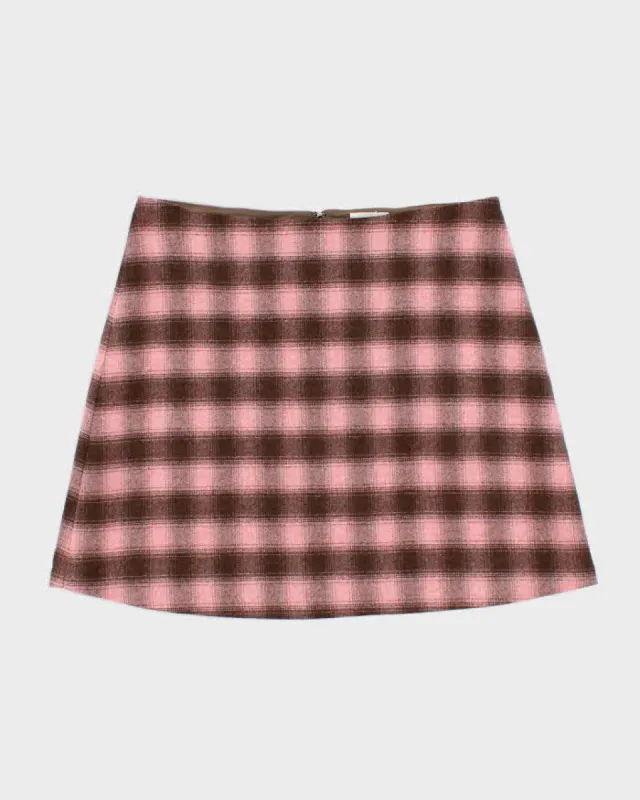 Wilfred Wool Blend Check Skirt - S sold by Rokit
