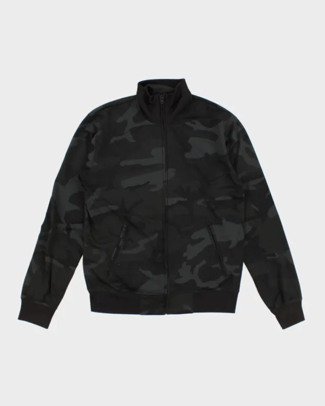 Mens Dark Camo Carharrt Zip Up Track Jacket - M sold by Rokit