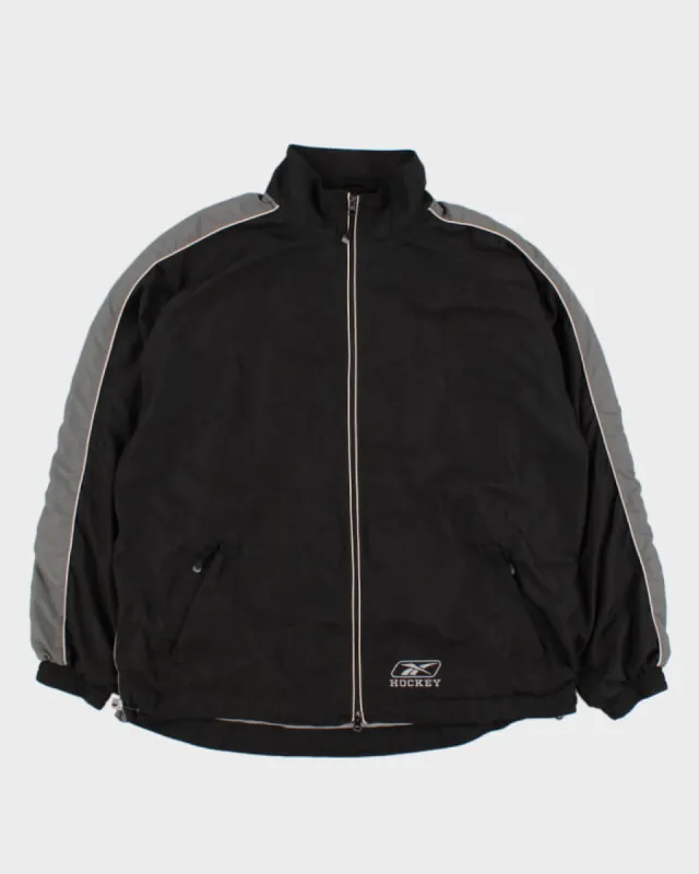 00s Reebok Black Windbreaker Jacket - XL sold by Rokit