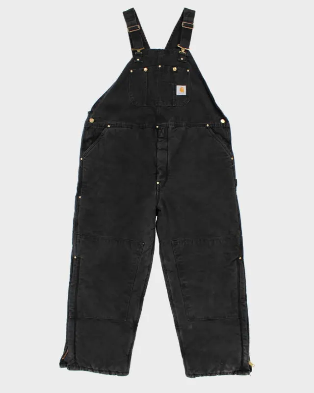 Vintage 90s Carhartt Double Knee Quilt Lined Workwear Overalls - XXL sold by Rokit