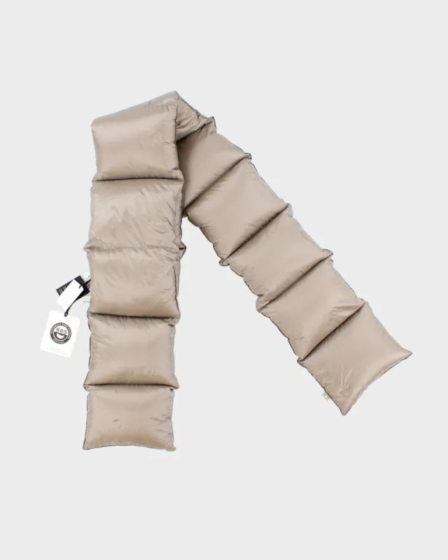 Tna Taupe Puffer Scarf sold by Rokit